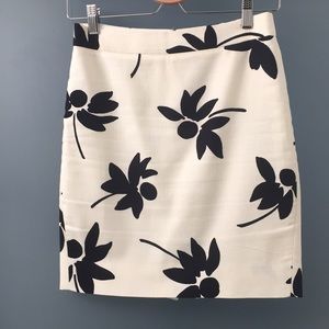 J.Crew Factory petite basketweave pencil skirt